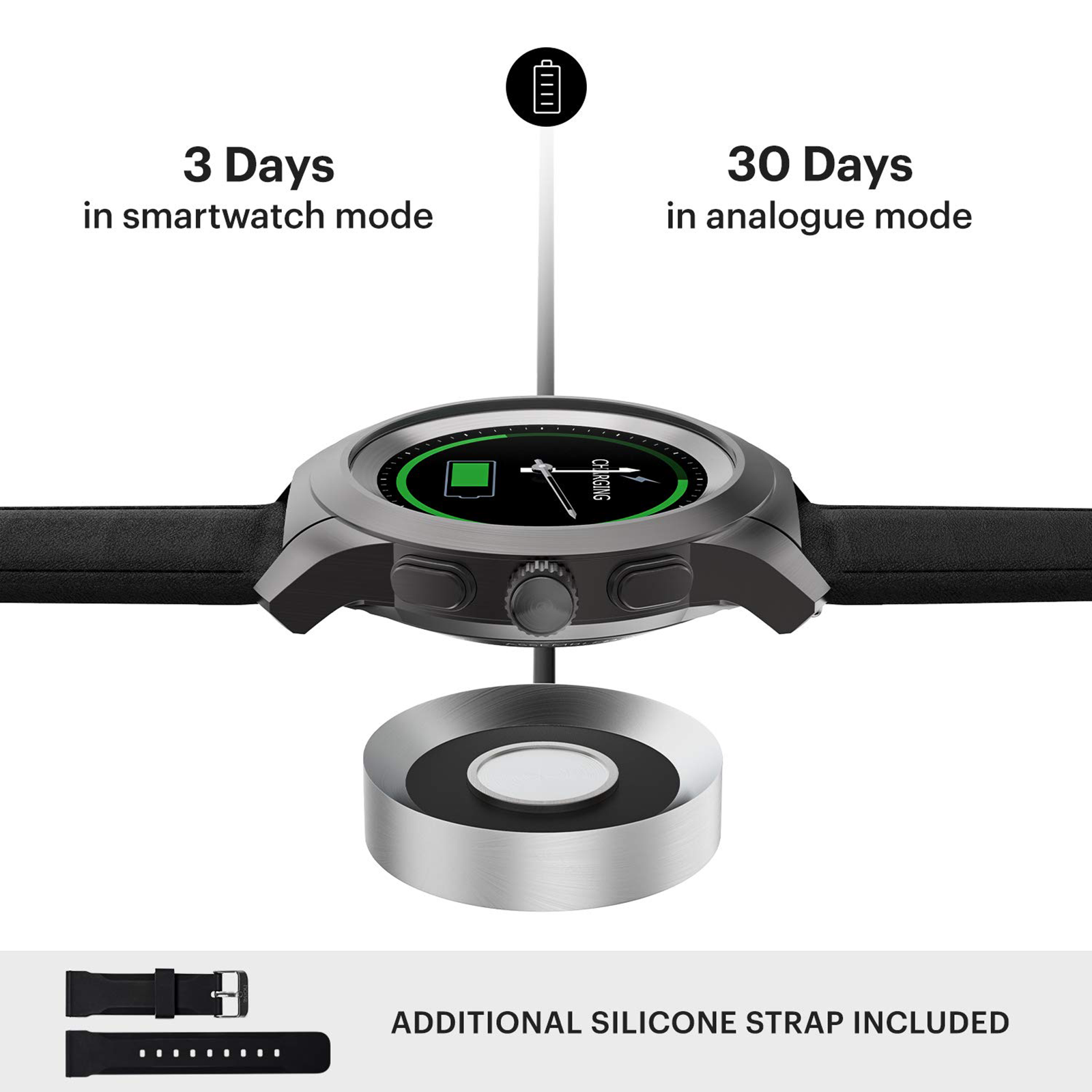 noisefit fusion hybrid smartwatch